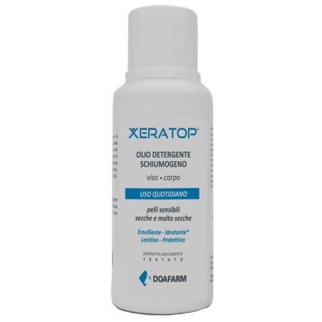 Doafarm Group Xeratop Olio Detergente schiumogeno per viso corpo pelle sensibile 500 ml Doafarm Group Xeratop Olio Detergente schiumogeno per viso corpo pelle sensibile 500 ml