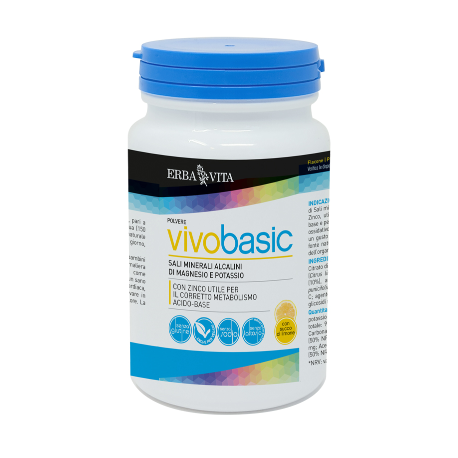 Erba Vita Vivobasic integratore di sali minerali alcalini 150 g