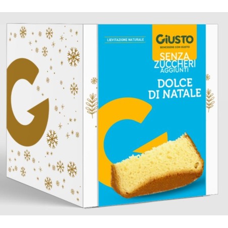Giusto Dolce Natalizio senza zucchero Pandoro classico 650 g Giusto Dolce Natalizio senza zucchero Pandoro classico 650 g