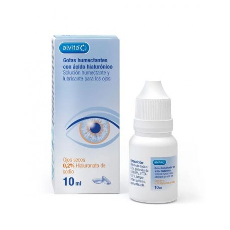 Alvita gocce oculari lubrificanti per occhio secco 10 ml