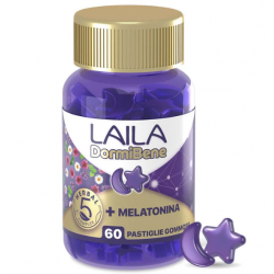 Laila Dormibene integratore naturale per favorire il sonno 60 caramelle gommose