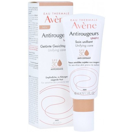 Avene Antirougeurs Unify trattamento viso uniformante antirossore SPF30 40 ml