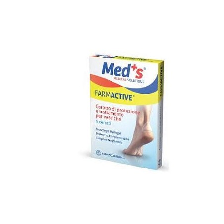 Med's Cerotto Farmactive per vesciche 5 pezzi Med's Cerotto Farmactive per vesciche 5 pezzi
