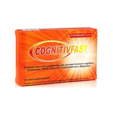 Cognitivfast Integratore a base di Ferro 20 Capsule