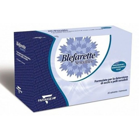 Blefarette Sensitive Salviette per Occhi monouso 20 Pezzi Blefarette Sensitive Salviette per Occhi monouso 20 Pezzi