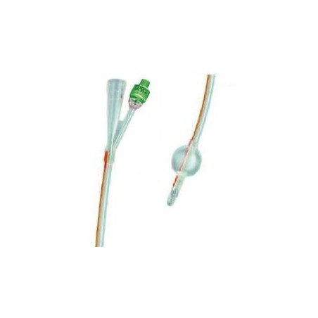 Catetere Foley a due vie in silicone CH18 Catetere Foley a due vie in silicone CH18
