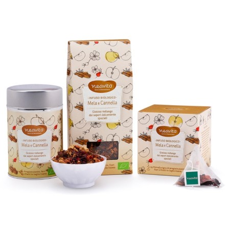 Neavita Mela e Cannello infuso biologico 15 filtroscrigno