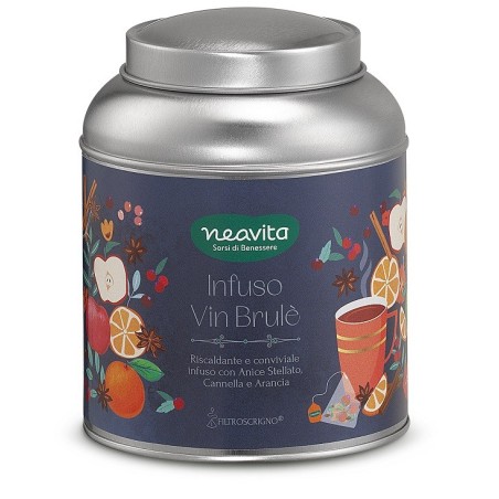 Neavita Infuso al vin brulè 15 filtroscrigno in barattolo Neavita Infuso al vin brulè 15 filtroscrigno in barattolo