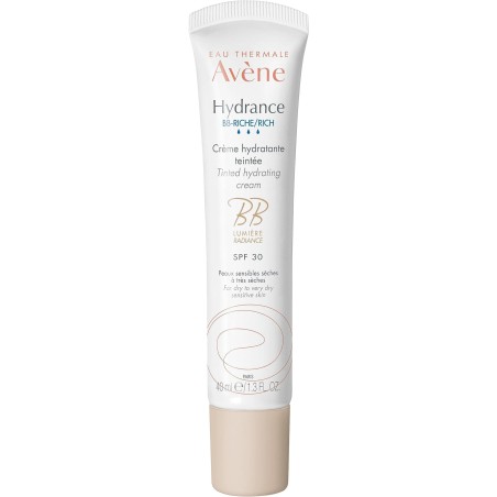 Avène Hydrance BB Riche Crema ricca idrante colorata illuminante 40 ml Avène Hydrance BB Riche Crema ricca idrante colorata illuminante 40 ml