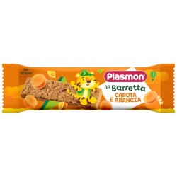 Plasmon La Barretta Carota E Arancia snack frutta e cereali per bambini 20 g