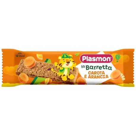 Plasmon La Barretta Carota E Arancia snack frutta e cereali per bambini 20 g