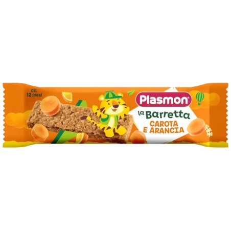 Plasmon La Barretta Carota E Arancia snack frutta e cereali per bambini 20 g Plasmon La Barretta Carota E Arancia snack frutta e cereali per bambini 20 g