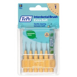 TePe  Scovolino extrasoft Arancione 0,45 mm 6 pezzi per igiene interdentale