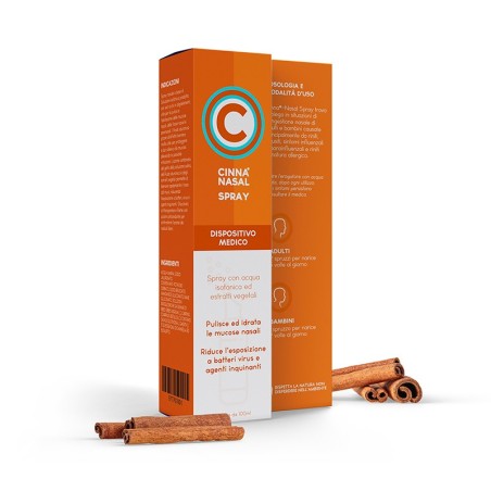 Alfa Omega Cinna Nasal Spray nasale decongestionante 100 ml Alfa Omega Cinna Nasal Spray nasale decongestionante 100 ml