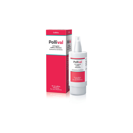Ursapharm Pollival 0,5 Mg/ml Collirio soluzione 10 ml Ursapharm Pollival 0,5 Mg/ml Collirio soluzione 10 ml