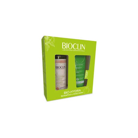 Bioclin Bio Hydra Cofanetto Shampoo idratante 200 ml e Maschera 200 ml in regalo