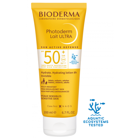 Bioderma Photoderm Lait Ultra 50+ protezione solare latte idratante 200 ml