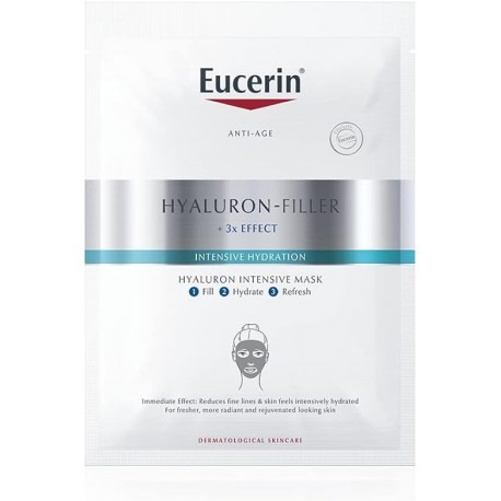 Eucerin Hyaluron Mask Maschera viso anti-age levigante monodose 1 pezzo