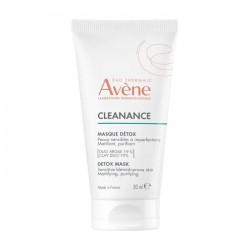 Avene Cleanance Maschera Detox opacizzante purificante pelli sensibili con imperfezioni 50 ml