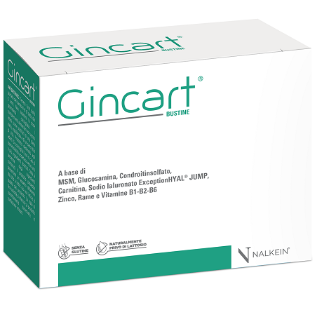 Nalkein Sa Gincart integratore per il benessere delle articolazioni 18 bustine Nalkein Sa Gincart integratore per il benessere delle articolazioni 18 bustine