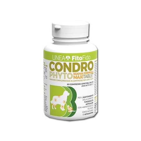 Trebifarma Condro Phyto Maxi Tablet integratore per articolazioni di animali anziani 60 compresse Trebifarma Condro Phyto Maxi Tablet integratore per articolazioni di animali anziani 60 compresse