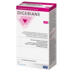 Biocure Digebiane Rfx integratore per digestione e gas intestinali 20 compresse