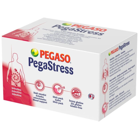 PegaStress integratore per flora batterica e stanchezza psicofisica 28 stick pack PegaStress integratore per flora batterica e stanchezza psicofisica 28 stick pack