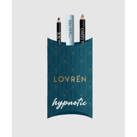 Lovren Hypnotic Kit cofanetto mascara M4 + KK matita Kajal occhi + OMP1 matita ombretto Lovren Hypnotic Kit cofanetto mascara M4 + KK matita Kajal occhi + OMP1 matita ombretto