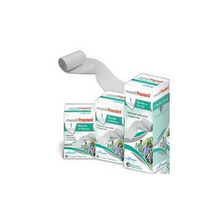 Medipresteril Benda di garza per fissaggio di medicazioni 12/8 5 cm x 5 m Medipresteril Benda di garza per fissaggio di medicazioni 12/8 5 cm x 5 m