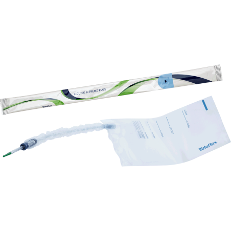 Teleflex Medical Catetere Vescicale Autolubrificante Liquick X-treme Plus con sacca raccogli urina CH12 43 cm 30 pezzi Teleflex Medical Catetere Vescicale Autolubrificante Liquick X-treme Plus con sacca raccogli urina CH12 43 cm 30 pezzi