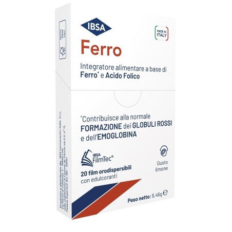 Ibsa Ferro Integratore Alimentare 20 Film Orodispersibili Ibsa Ferro Integratore Alimentare 20 Film Orodispersibili