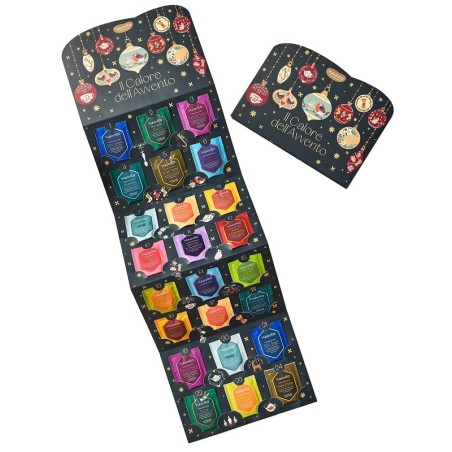 Neavita Calendario dell'Avvento BIO con 24 tisane assortite in filtro Neavita Calendario dell'Avvento BIO con 24 tisane assortite in filtro