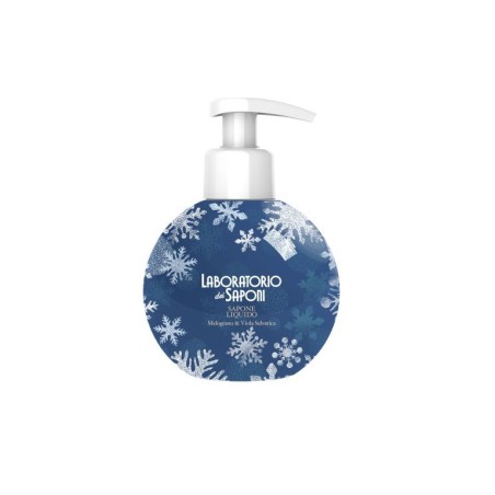 Laboratorio dei Saponi Ice sapone liquido di Natale melograno & viola selvatica 240 ml
