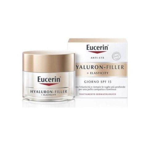 Eucerin Hyaluron-Filler +Elasticity Giorno crema viso pelle matura SPF15 50 ml