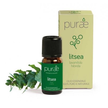 Purae Litsea olio essenziale biologico agrumato fruttato 10 ml