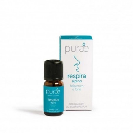 Purae Respira Alpino sinergia di oli essenziali balsamica e forte 10 ml Purae Respira Alpino sinergia di oli essenziali balsamica e forte 10 ml