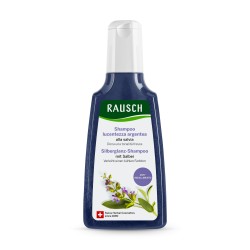 Rausch Shampoo Lucentezza Argentea alla Salvia per Capelli Bianchi