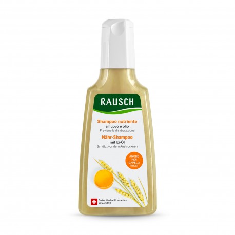 Rausch Shampoo Nutriente all'Uovo e Olio per Capelli Secchi 200ml