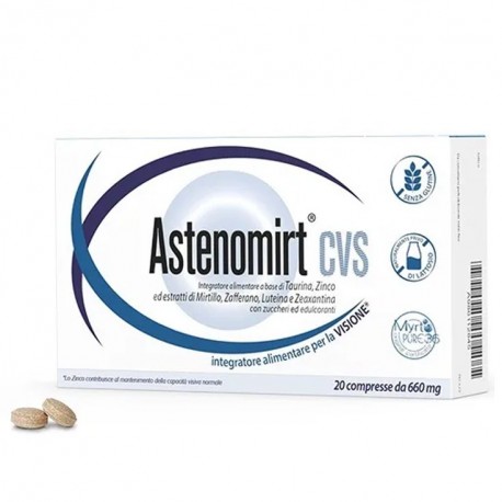 Astenomirt CVS integratore per il benessere della vista 20 compresse