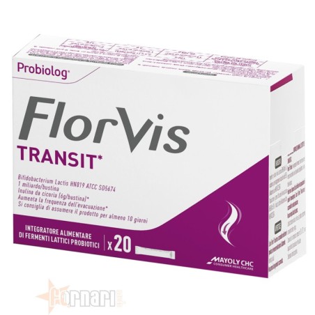 Florvis Transit integratore per flora intestinale sospensione orale 20 bustine Florvis Transit integratore per flora intestinale sospensione orale 20 bustine