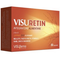 Visufarma Visuretin integratore per il benessere della vista 30 capsule