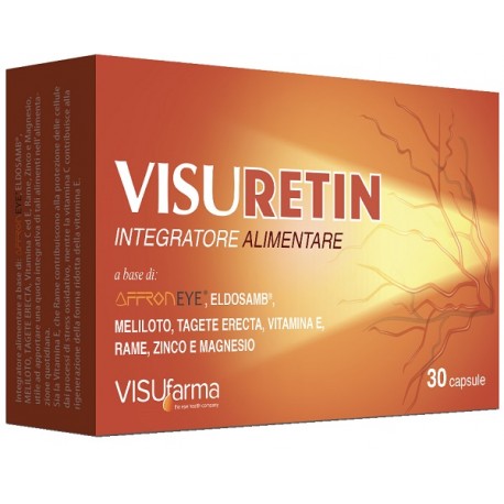 Visufarma Visuretin integratore per il benessere della vista 30 capsule