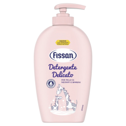 Fissan Detergente Delicato sapone pH fisiologico corpo parti intime dei bambini 250 ml