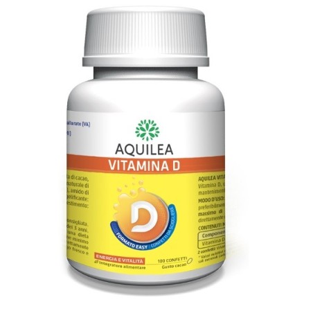 Uriach Aquilea Vitamina D integratore per il benessere delle ossa 100 confetti Uriach Aquilea Vitamina D integratore per il benessere delle ossa 100 confetti