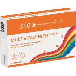 SRG Multivitaminico integratore con vitamine e minerali 20 compresse