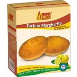 Aminò Le Tortine Margherita dolci ipoproteici con farcitura al limone 4 pezzi