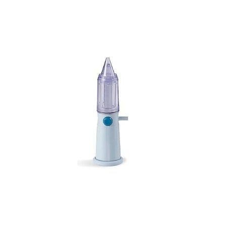 Rinowash kit doccia nasale azzurro con campana universale per aerosol