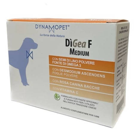 Dynamopet Digea F Medium integratore depurativo per cani 20 bustine Dynamopet Digea F Medium integratore depurativo per cani 20 bustine