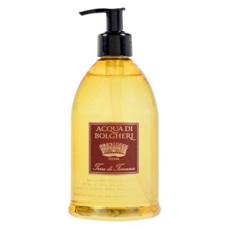 Acqua Di Bolgheri Bio-sapone mani viso Terre Di Toscana idratante speziato 500 ml Acqua Di Bolgheri Bio-sapone mani viso Terre Di Toscana idratante speziato 500 ml