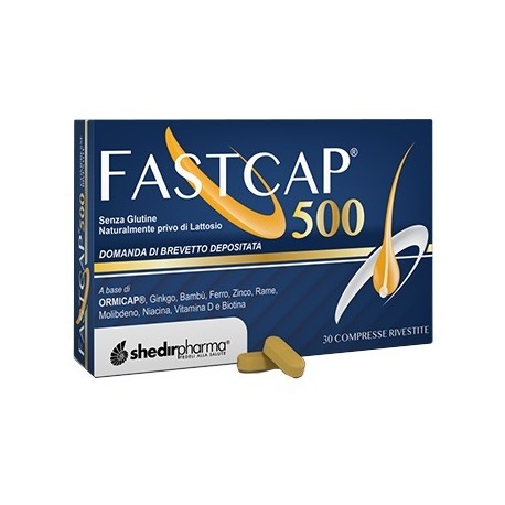 Shedir Pharma Fastcap 500 30 compresse - Integratore per i capelli